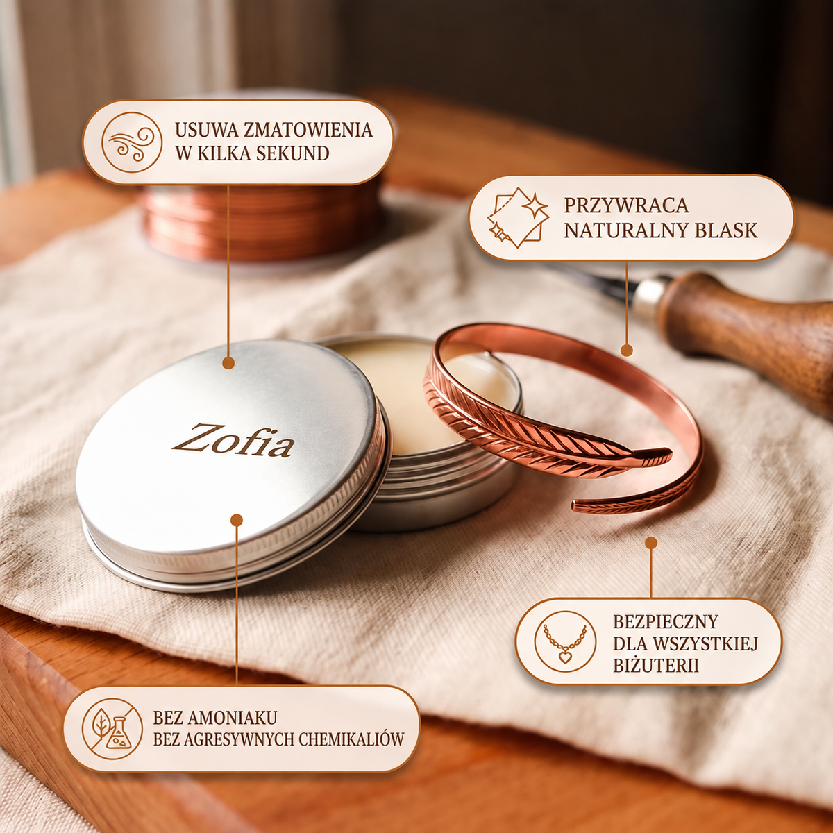 Pasta do Miedzi – Ochrona przed Matowieniem
