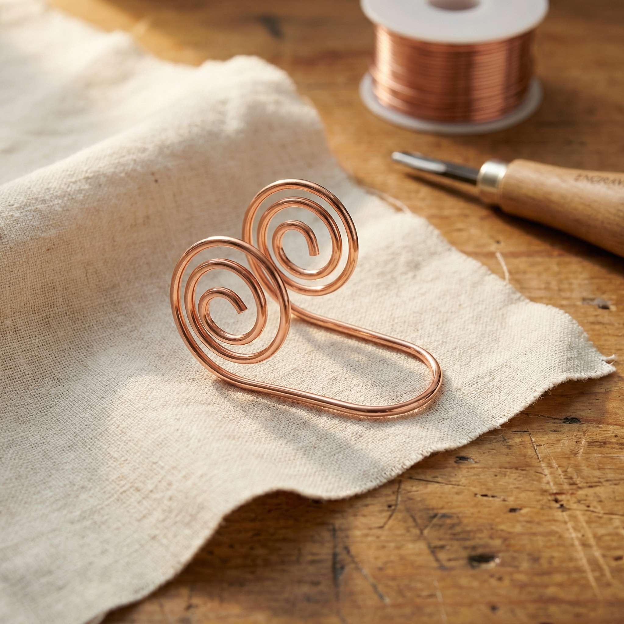 Spirala na Dłoń Miedź Zofii – Przepływ
